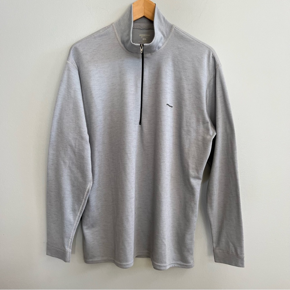 Patagonia Men’s Capilene Lightweight Quarter Zip Size Large Gorpcore Layering